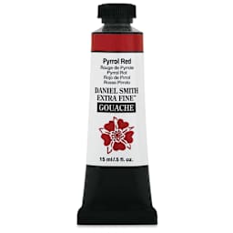 Daniel Smith Extra Fine Gouache - Pyrrol Red, 15 ml Tube