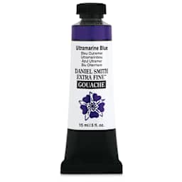 Daniel Smith Extra Fine Gouache - Ultramarine Blue, 15 ml Tube
