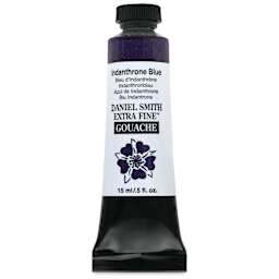 Daniel Smith Extra Fine Gouache - Indanthrone Blue, 15 ml