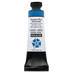 Daniel Smith Extra Fine Gouache - Cerulean Blue Chromium, 15 ml
