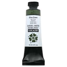 Daniel Smith Extra Fine Gouache - Olive Green, 15 ml