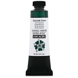 Daniel Smith Extra Fine Gouache - Cascade Green, 15 ml Tube