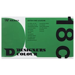 Nicker Designers Color Gouache - Set of 18, Assorted front of package