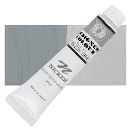 Nicker Designers Color Gouache - French Gray, 20 ml tube and swatch