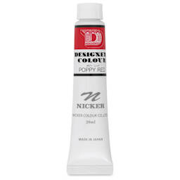 Nicker Designers Color Gouache - Poppy Red, 20 ml