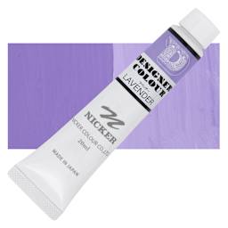 Nicker Designers Color Gouache - Lavender, 20 ml tube and swatch