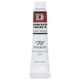 Nicker Designers Color Gouache - Burnt Sienna, 20 ml