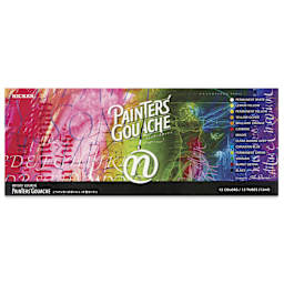 Nicker Painter’s Gouache - Set of 13, Assorted, 12 ml front of package