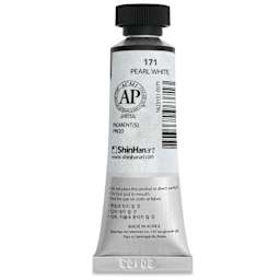 ShinHan Professional Designers Gouache - Pearl White, 15 ml - back