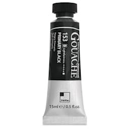 ShinHan Professional Designers Gouache - Primary Black, 15 ml - front