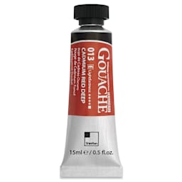ShinHan Professional Designers Gouache - Cadmium Red Deep, 15 ml - front