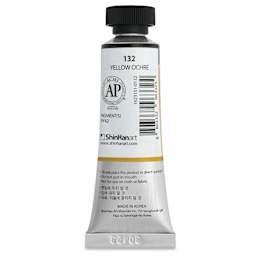 ShinHan Professional Designers Gouache - Yellow Ochre, 15 ml back