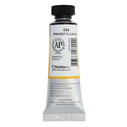 ShinHan Professional Designers Gouache - Permanent Yellow Deep, 15 ml - back