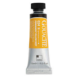ShinHan Professional Designers Gouache - Permanent Yellow Deep, 15 ml - front