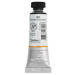 ShinHan Professional Designers Gouache - Permanent Yellow Orange, 15 ml - back