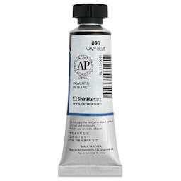ShinHan Professional Designers Gouache - Navy Blue, 15 ml - back