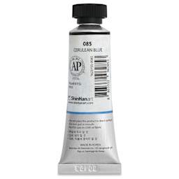 ShinHan Professional Designers Gouache - Cerulean Blue, 15 ml - back