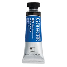 ShinHan Professional Designers Gouache - Peacock Blue, 15 ml - front