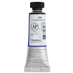 ShinHan Professional Designers Gouache - Ultramarine Deep, 15 ml back