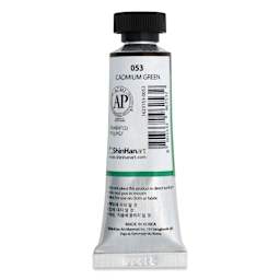 ShinHan Professional Designers Gouache - Cadmium Green, 15 ml - back
