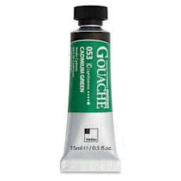 ShinHan Professional Designers Gouache - Cadmium Green, 15 ml - front