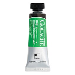 ShinHan Professional Designers Gouache - Permanent Green Light, 15 ml - front