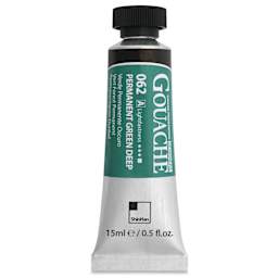 ShinHan Professional Designers Gouache - Permanent Green Deep, 15 ml - front