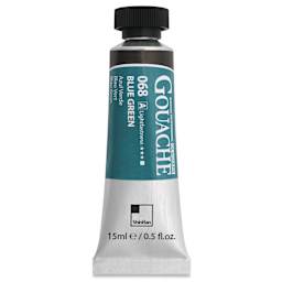 ShinHan Professional Designers Gouache - Blue Green, 15 ml - front