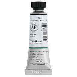 ShinHan Professional Designers Gouache - Cadmium Green Deep, 15 ml - back