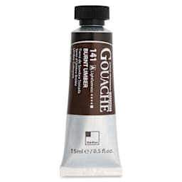ShinHan Professional Designers Gouache - Burnt Umber, 15 ml - front
