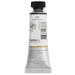ShinHan Professional Designers Gouache - Pearl Gold, 15 ml - back