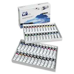 ShinHan Pass Colors Opaque Watercolor Tubes - Set of 48, Assorted Colors, 20 ml