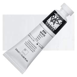 ShinHan Pass Colors Opaque Watercolor Tube - White, 20 ml tube and swatch