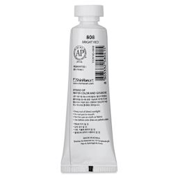 ShinHan Pass Colors Opaque Watercolor Tube - Bright Red, 20 ml back