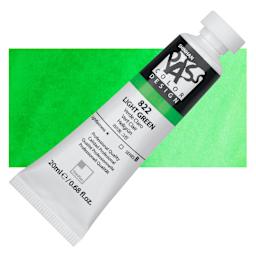 ShinHan Pass Colors Opaque Watercolor Tube - Light Green tube and swatch