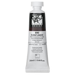 ShinHan Pass Colors Opaque Watercolor Tube - Burnt Umber, 20 ml