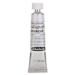 Schmincke Calligraphy Gouache - Supra Opaque White, 20 ml Tube 