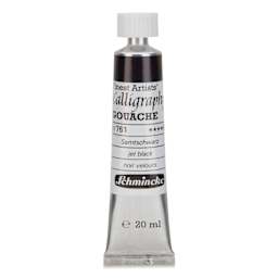 Schmincke Calligraphy Gouache - Jet Black, 20 ml Tube