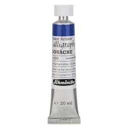 Schmincke Calligraphy Gouache - Ultramarine Deep Blue, 20 ml Tube