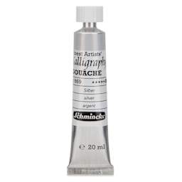Schmincke Calligraphy Gouache - Silver, 20 ml Tube