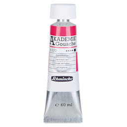 Schmincke Akademie Gouache Paint - Vermilion Red, 60 ml Tube