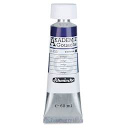 Schmincke Akademie Gouache Paint - Indigo, 60 ml Tube