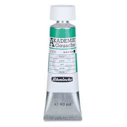 Schmincke Akademie Gouache Paint - Green, 60 ml Tube