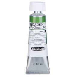 Schmincke Akademie Gouache Paint - Sap Green, 60 ml Tube