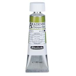 Schmincke Akademie Gouache Paint - Olive Green, 60 ml Tube