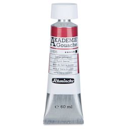 Schmincke Akademie Gouache Paint - Burnt Sienna, 60 ml Tube
