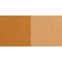 Schmincke Akademie Gouache Paint - Raw Sienna Swatch