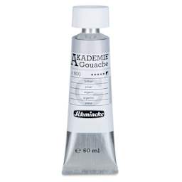 Schmincke Akademie Gouache Paint - Silver, 60 ml Tube