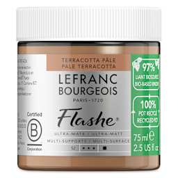 Lefranc Bourgeois Flashe Biobased Paint - Pale Terracotta, 75 ml