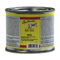 1-Shot Lettering Enamel - White, 4 oz